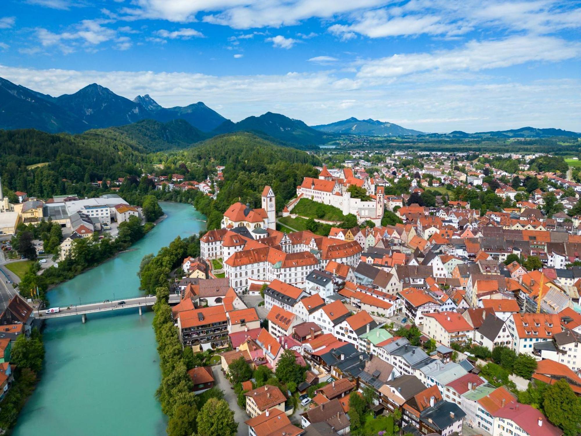 Ferienwohnung Dahoam 2.0 Füssen Buitenkant foto